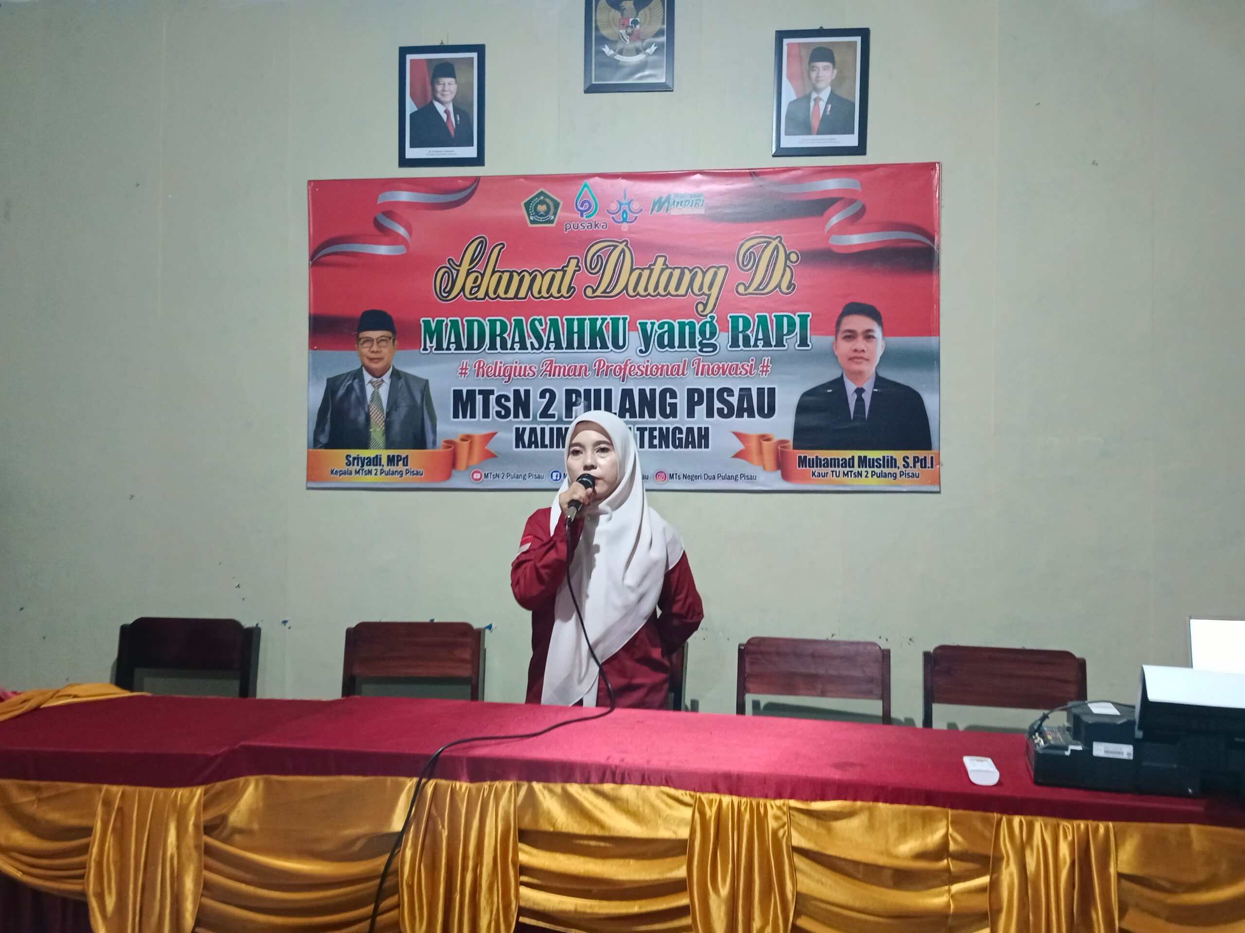 Pimpin Apel Pagi, Siti Rofi’ah,S.Pd.I: Pentingnya Kerjasama dalam Tim