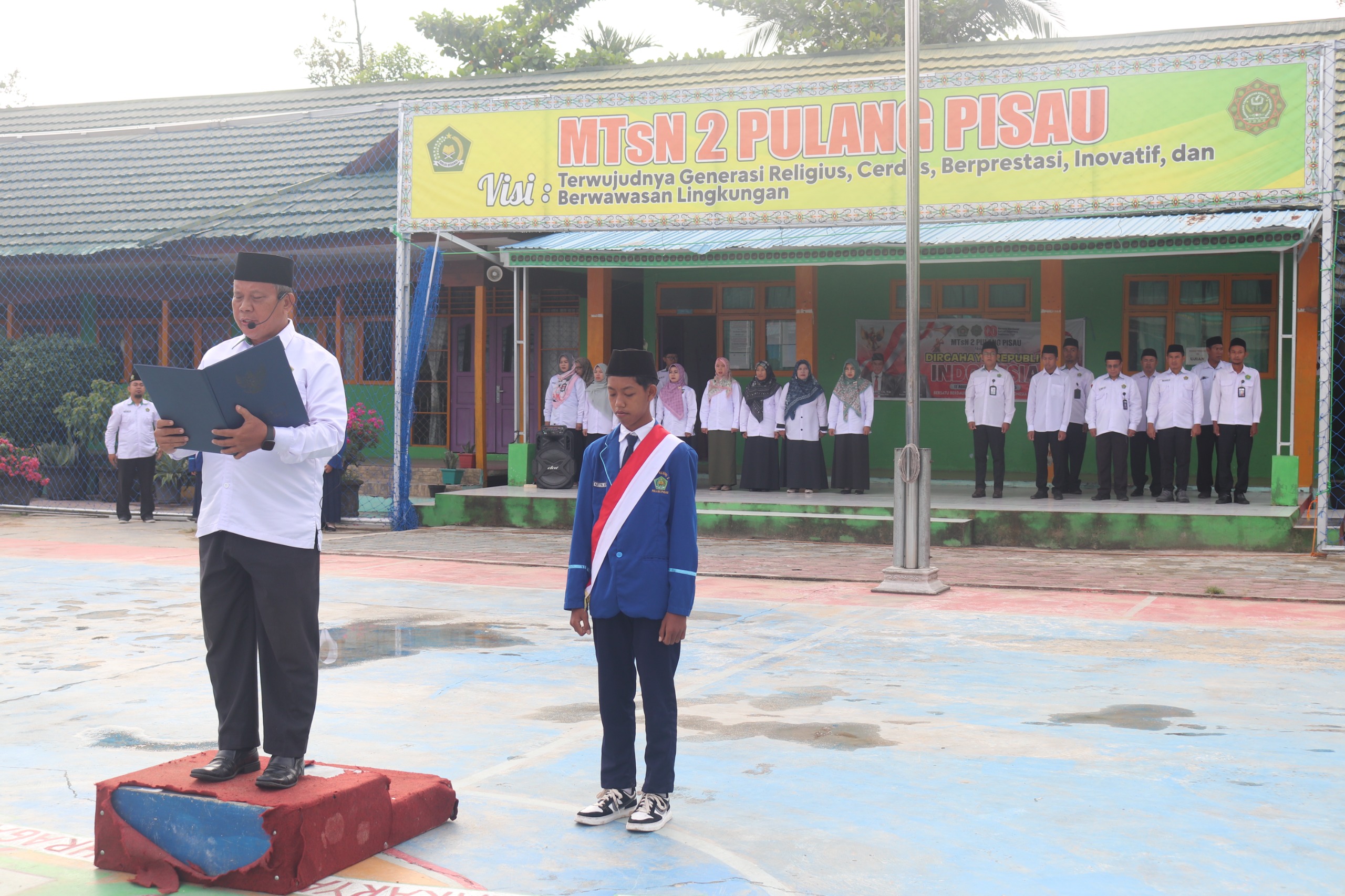 Pimpin Apel Pagi, Sriyadi, M.Pd:Tetap JagaKondusifitas, Keamanan dan Kedamaian