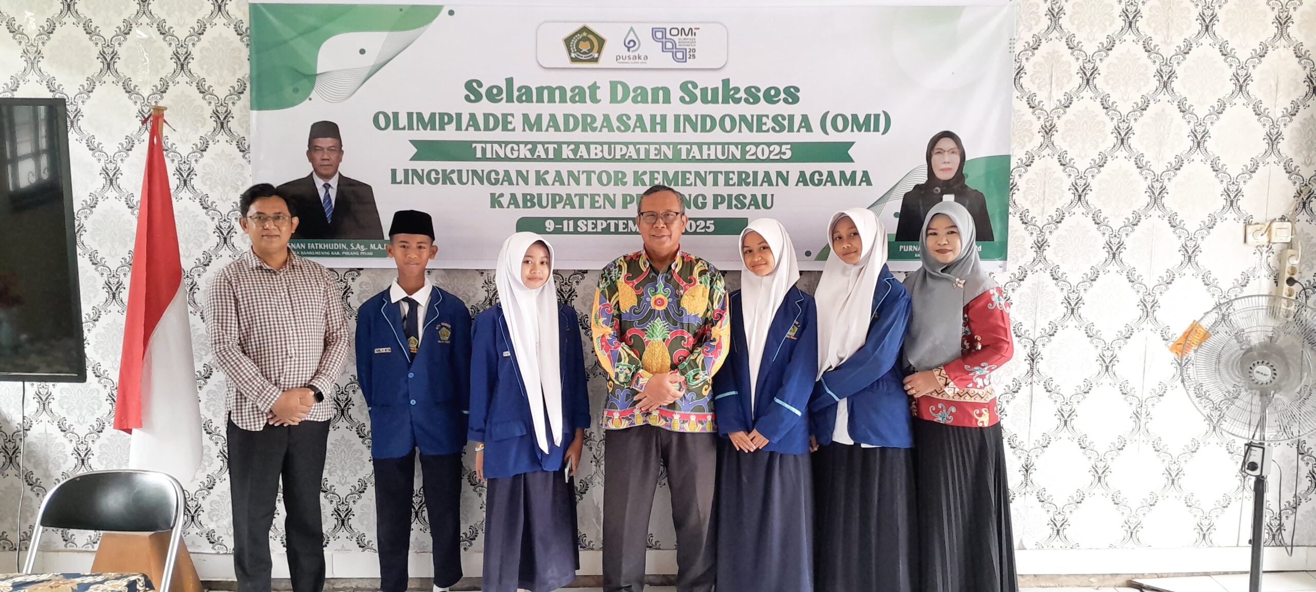 Siswa Berprestasi! MTsN 2 Pulang Pisau Ikuti Olimpiade Madrasah Indonesia