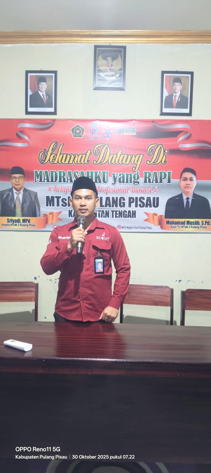 Pimpin Apel Pagi, Imam Ibnu Malik,S.Pd: Guru Adalah Pendidik Dari Sisi Negatif Ke Sisi Positif